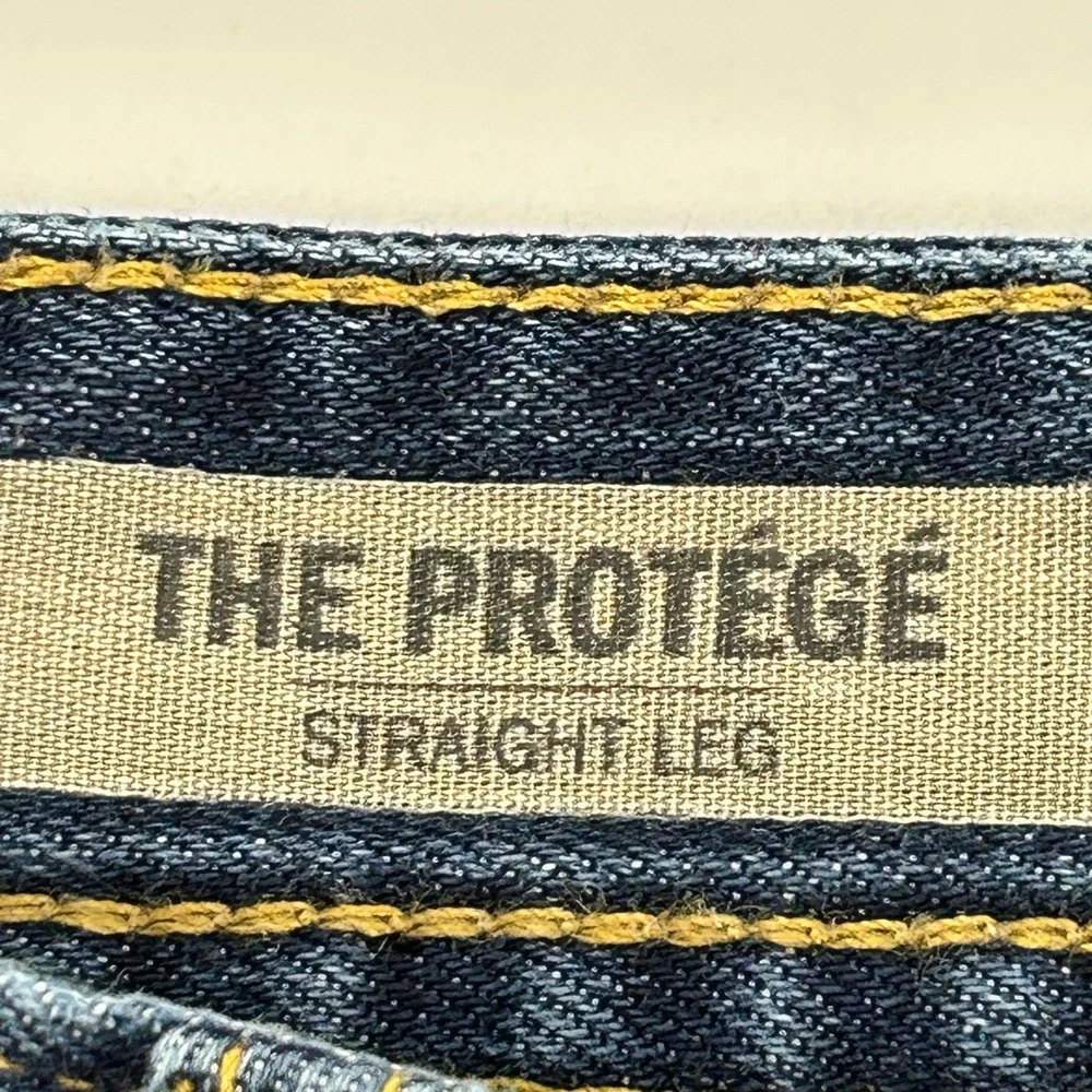 AG Adriano Goldschmied The Protege Jeans Mens 38x29 Blue Straight Leg Dark Wash